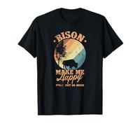 Les Bisons Font de Mon Environnement Un Animal Heureux T-Shirt