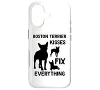 Les Bisous de Boston Terrier réparent Tout Maman de Boston Coque pour iPhone 17