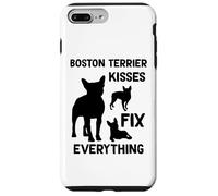 Les Bisous de Boston Terrier réparent Tout Maman de Boston Coque pour iPhone 7 Plus/8 Plus