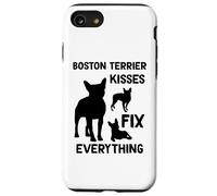 Les Bisous de Boston Terrier réparent Tout Maman de Boston Coque pour iPhone SE (2020) / 7/8