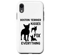 Les Bisous de Boston Terrier réparent Tout Maman de Boston Coque pour iPhone XR