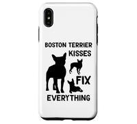 Les Bisous de Boston Terrier réparent Tout Maman de Boston Coque pour iPhone XS Max