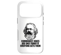 Les blagues communistes ne sont drôles Que si Tout Le Monde obtient Karl Marx Meme Coque pour iPhone 17 Pro