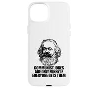 Les blagues communistes ne sont drôles Que si Tout Le Monde obtient Karl Marx Meme Coque pour iPhone 15 Plus