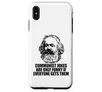 Les blagues communistes ne sont drôles Que si Tout Le Monde obtient Karl Marx Meme Coque pour iPhone XS Max