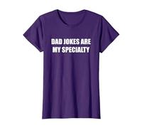Les blagues de Papa sont ma spécialité T-Shirt, Femme, Violet, XL