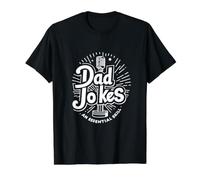 Les blagues de Papa sont Une compétence Essentielle Une Blague Amusante sur Un père T-Shirt Graphique avec Valeur, Homme, Noir, S