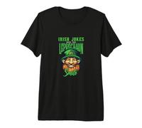 Les blagues irlandaises de la Saint-Patrick Font Sourire ce Leprechaun T-Shirt Haut de Gamme