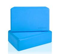 Les Blocs de Mousse Yoga Lot DE 22,9 x 15,2 x 7,6 cm, Haute densité d'exercice de Pilates Briques, Prise en Charge de Vos Exercices et s'ouvre à Votre Corps, Vous Offrir Une Stable Fond de Teint