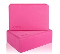 Les Blocs de Mousse Yoga Lot DE 22,9 x 15,2 x 7,6 cm, Haute densité d'exercice de Pilates Briques, Prise en Charge de Vos Exercices et s'ouvre à Votre Corps, Vous Offrir Une Stable Fond de Teint