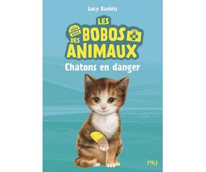 Les bobos des animaux - tome 1 Chatons en danger - Lucy Daniels - Pocket Jeunesse - Poche - Roman cadet