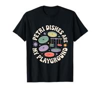 Les boîtes de Petri sont mon microbiologiste de terrain de jeu T-Shirt