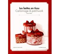 Les boîtes en tissu : Cartonnage & patchwork, Gabarits en taille réelle