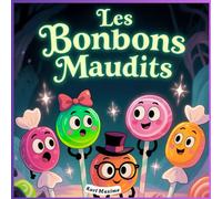 Les Bonbons Maudits: Aventures sucrées et terrifiantes d’Halloween ( Livre illustré en couleur pour les enfants de 5 à 15 ans)