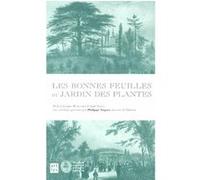 les bonnes feuilles du jardin des plantes