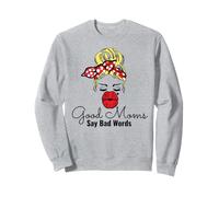 Les Bonnes Mamans Disent de Mauvais Mots drôle fête des mères Blonde Sweatshirt