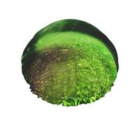 Les bonnets de douche Green Nature avec une double couche de maintiennent bien vos cheveux, que ce soit pendant la douche ou le bain.