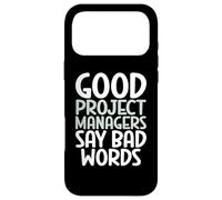 Les Bons Chefs de Projet Disent Les Mauvais Mots gestionnaires de Projet Coque pour iPhone 17 Pro Max