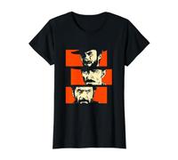 Les Bons Mauvais Cowboys T-Shirt Graphique avec Valeur, Femme, Noir, M