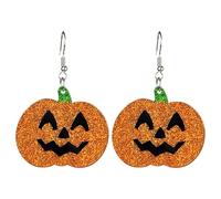 Les boucles d'oreilles avec des dictons attirent tous les regards à cet Halloween avec de charmantes boucles d'oreilles qui reflètent l'esprit des bijoux à double trou, taille unique, Plastique, Pas