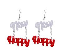 Les boucles d'oreilles en acrylique sont à la mode et élégantes avec des couleurs claires et belles donnant différents effets et adaptées à de nombreuses occasions : boucles d'oreilles chandelier pour