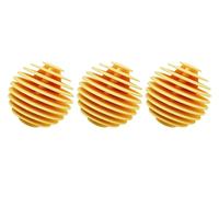 Les boules de séchage réutilisables résolvent facilement les problèmes d'enchevêtrement du linge et rendent la lessive plus efficace ! (Paquet de 3) (1)