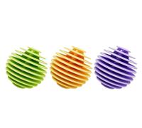 Les boules de séchage réutilisables résolvent facilement les problèmes d'enchevêtrement du linge et rendent la lessive plus efficace ! (Paquet de 3) (5)