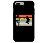 Les Boules Pétanque C'est dans Mon adn bouliste Boulot Drôle Coque pour iPhone 7 Plus/8 Plus