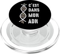 Les Boules Pétanque C'est dans Mon adn bouliste Boulot Drôle PopSockets PopGrip pour MagSafe