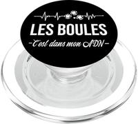 Les Boules Pétanque C'est dans Mon adn bouliste Boulot Drôle PopSockets PopGrip pour MagSafe