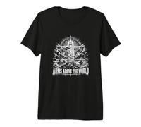 Les Bras au-Dessus du Monde de la Foi chrétienne dévotion T-Shirt Haut de Gamme