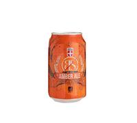 LES BRASSEURS SAVOYARDS-Bière BS ambrée bio Brasseurs Savoyards en canette - 33 cl