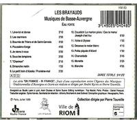 Les Brayauds - Musique de Basse-Auvergne : Eau Forte