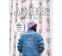 Les broderies d'une fille et du fil