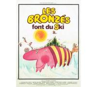 Les Bronzés font du ski - Affiche de cinéma 40x53 cm roulée G