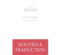 Les Buddenbrook Déclin d'une famille - Thomas Mann - Belles Lettres - broché - Roman