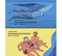 Les buses et la baleine - Flip book - Denis Chapon - Flblb Eds - broché - Bande dessinée