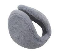 Les cache-oreilles chauds pour l'hiver sont tricotés doux et chauds - Les cache-oreilles peuvent être utilisés pour ironiser les cache-oreilles froids - Bandeau sous casque pour femme, gris, taille