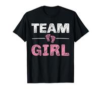 Les Cadeaux de fête Team Girl Gender Reveal seront bientôt Une fête prénatale T-Shirt