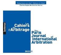 Les Cahier de l'Arbitrage N°2-2022 Collectif (Auteur)