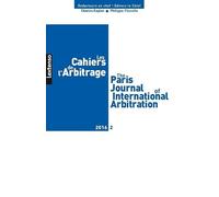LES CAHIERS DE L ARBITRAGE N 2 - 2016