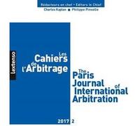Les cahiers de l arbitrage n 2 - 2017 Collectif (Auteur)