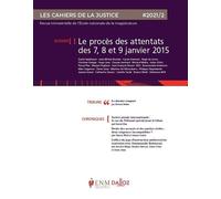Les Cahiers de la justice 2/2021 - Collectif - Dalloz - broché - Revue