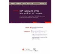 Les Cahiers de la justice 2/2025 Collectif (Auteur)