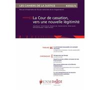 Les Cahiers de la justice 2022/4 - Collectif - Dalloz - broché - Revue