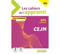 Les cahiers de l'apprenti Culture économique, juridique et managériale (CEJM) 1ère et 2ème année BTS (2025) - Pochette élève