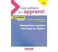 Les cahiers de l'apprenti - Management et gestion d'un salon de coiffure - BP Coiffure (2026) - Pochette élève - Chris Degand - Delagrave - broché - Scolaire / Universitaire