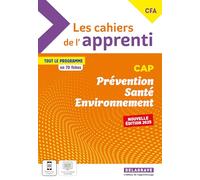 Les cahiers de l'apprenti Prévention Santé Environnement (PSE) CAP (2025) - Pochette élève