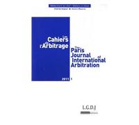 Les Cahiers De L'arbitrage N° 1/2011