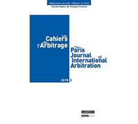 Les Cahiers de l'arbitrage N°2-2015